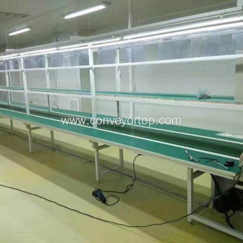 Magnetic Rubber Conveyor Belt Solar Panel Production Line